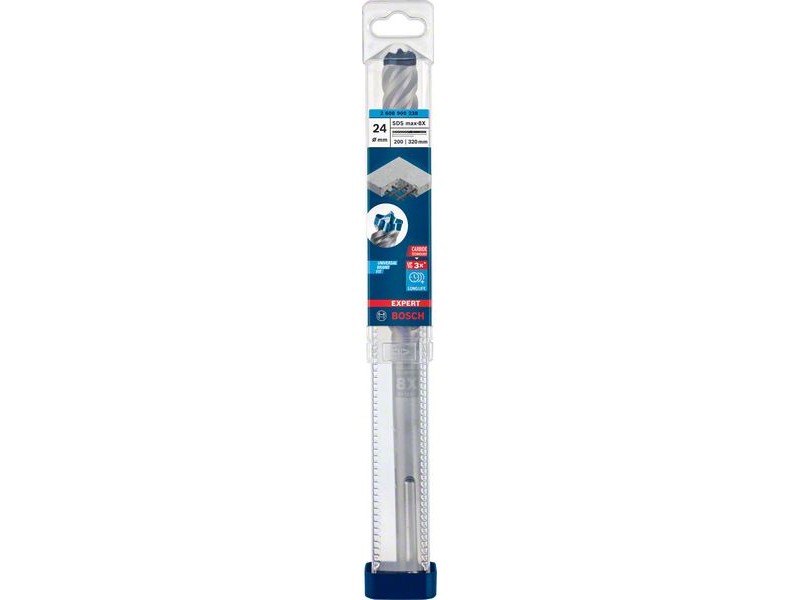 Sveder Bosch EXPERT SDS max-8X, Dimenzije: 24x200x320mm, 2608900238